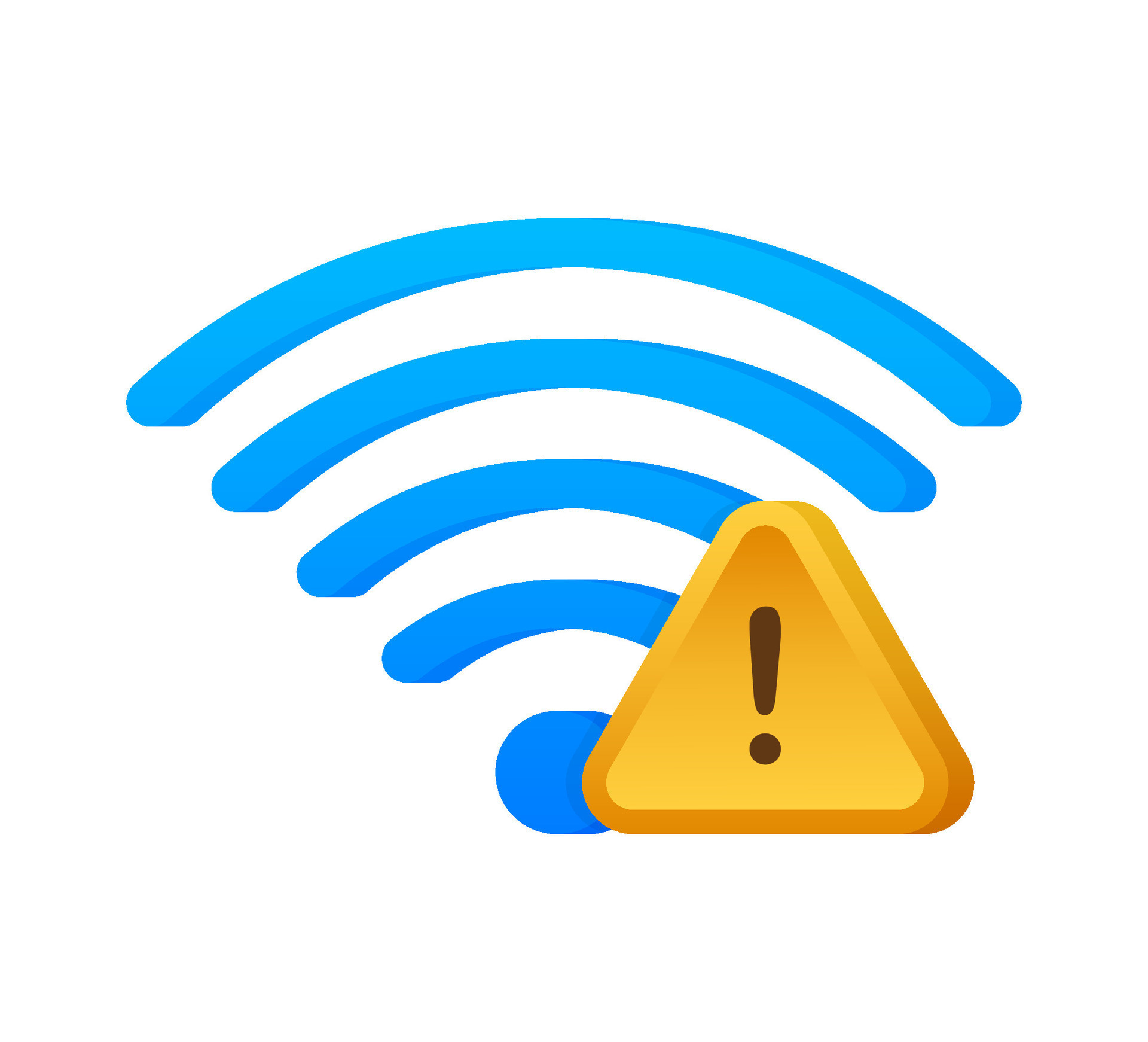 No connection found on smartphone. Lost Wireless Connection