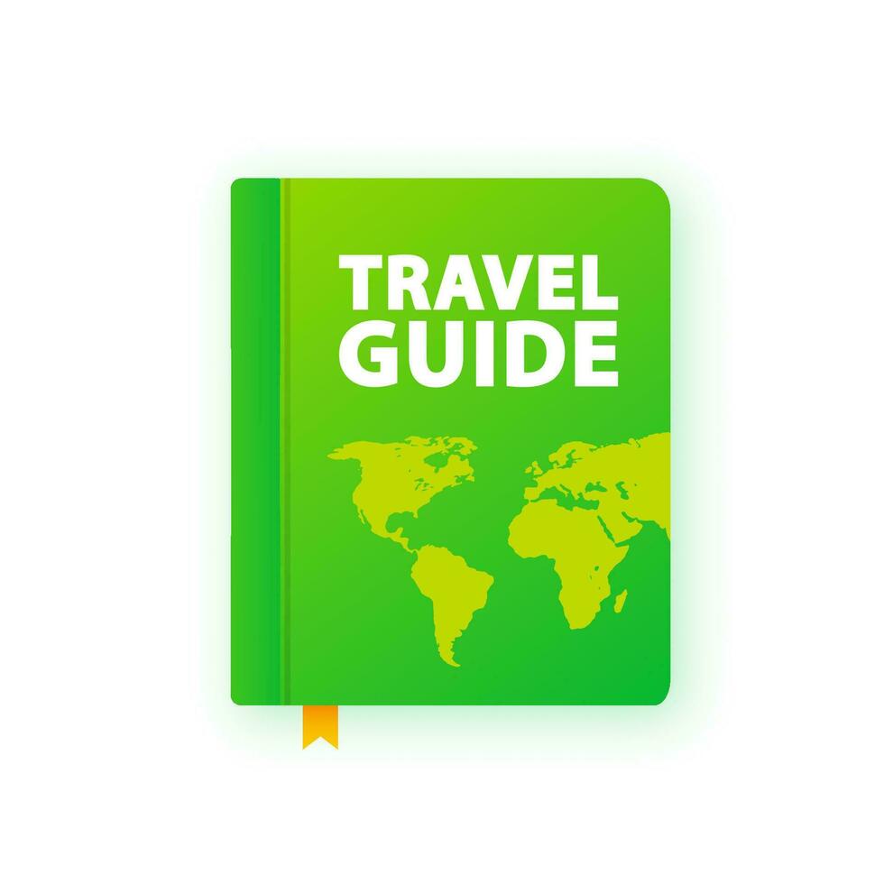 Travel guide book icon. Vector stock illustration 29922601 Vector Art