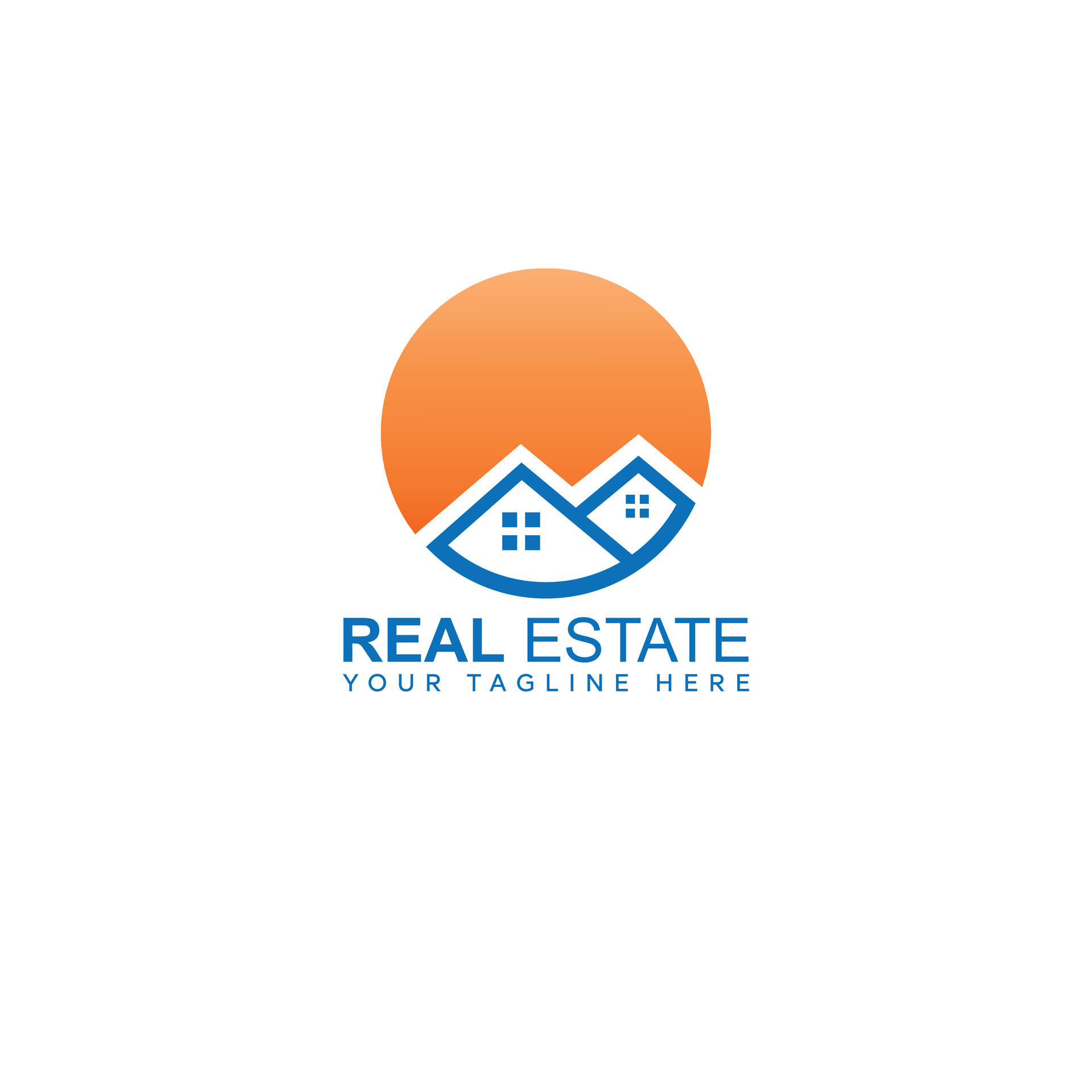 Sun homes logo vector design 29924795 Vector Art at Vecteezy