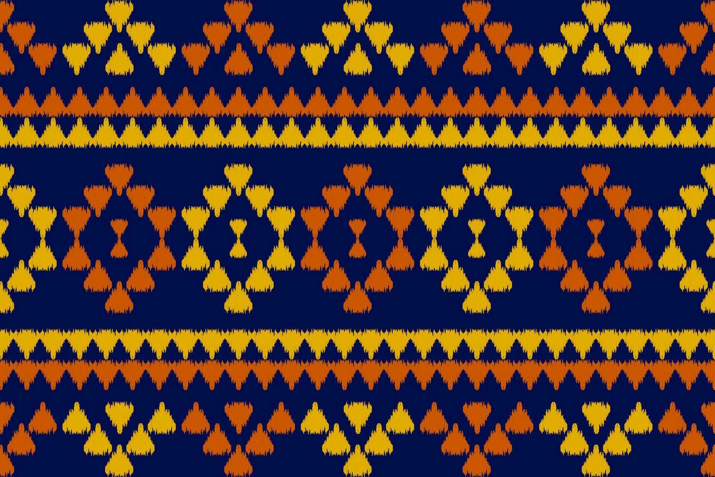 Beautiful ethnic tribal pattern art. Ethnic ikat seamless pattern. American and Mexican style. vector