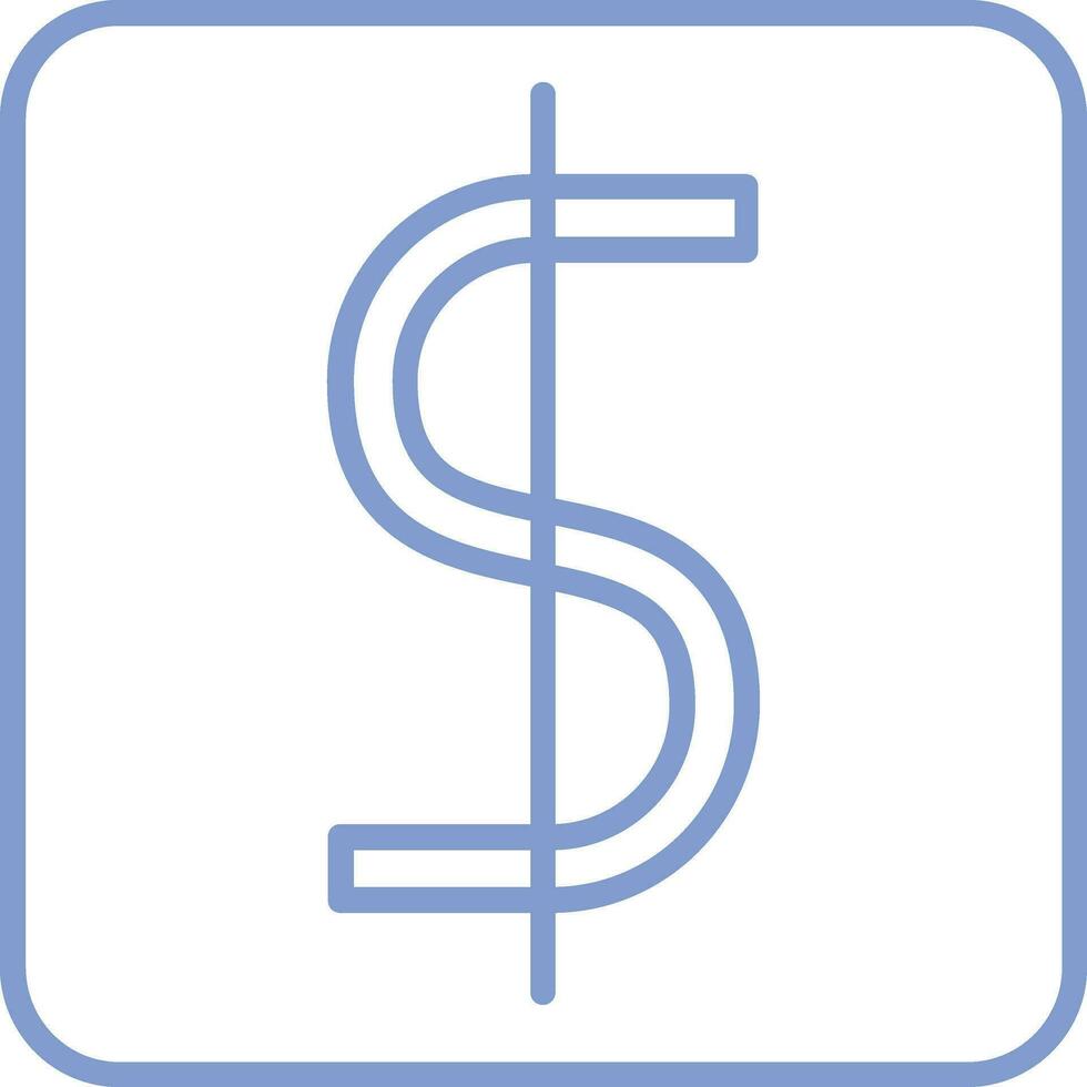 Dollar Symbol Vector Icon