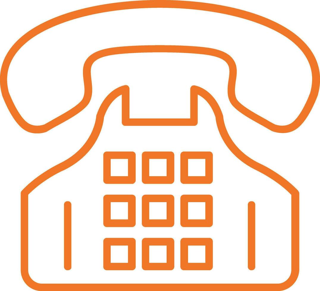 Telephone Vector Icon