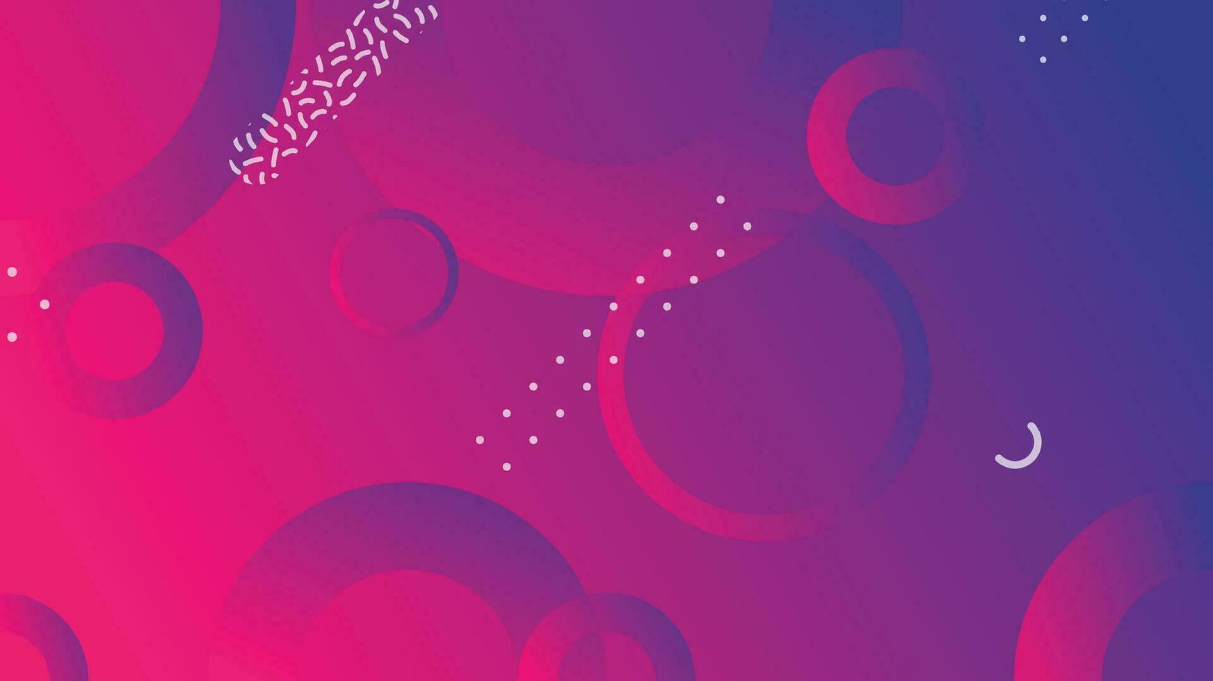 Purple and red abstract circle gradient modern graphic background vector