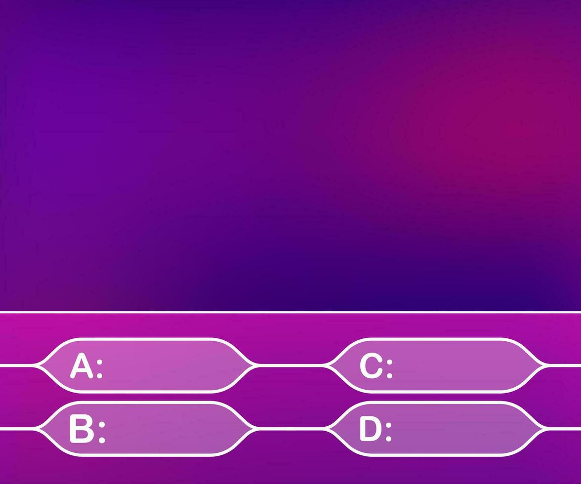 Quiz game vector illustration. Test, exam, answer, education, learning internet lottery Vector illustration