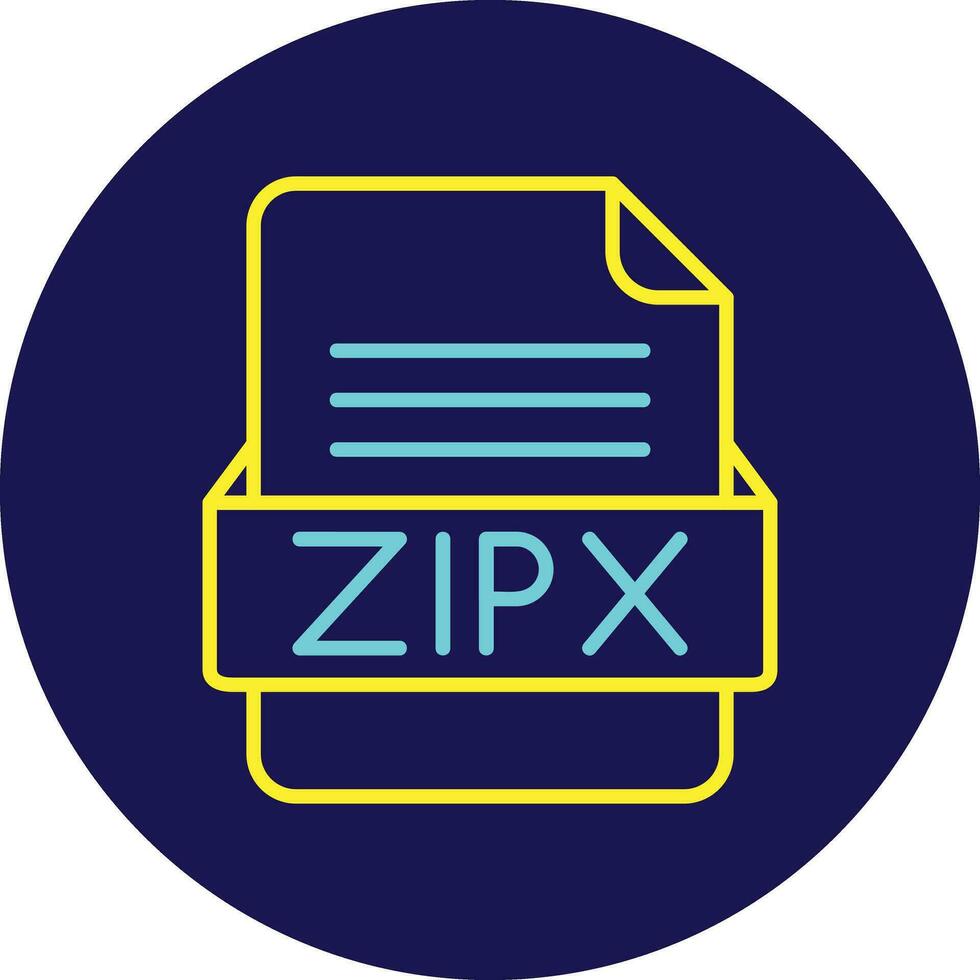 ZIPX File Format Vector Icon 29926866 Vector Art at Vecteezy