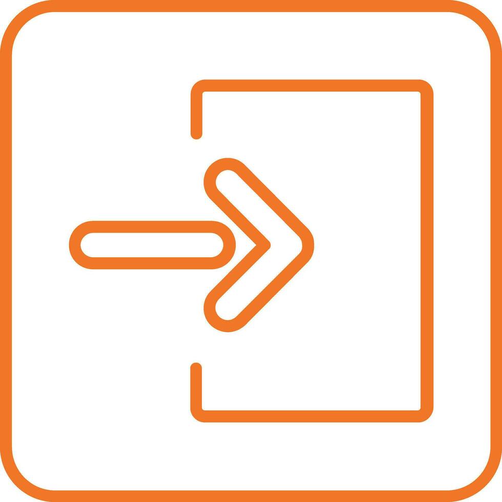 Log In Vector Icon