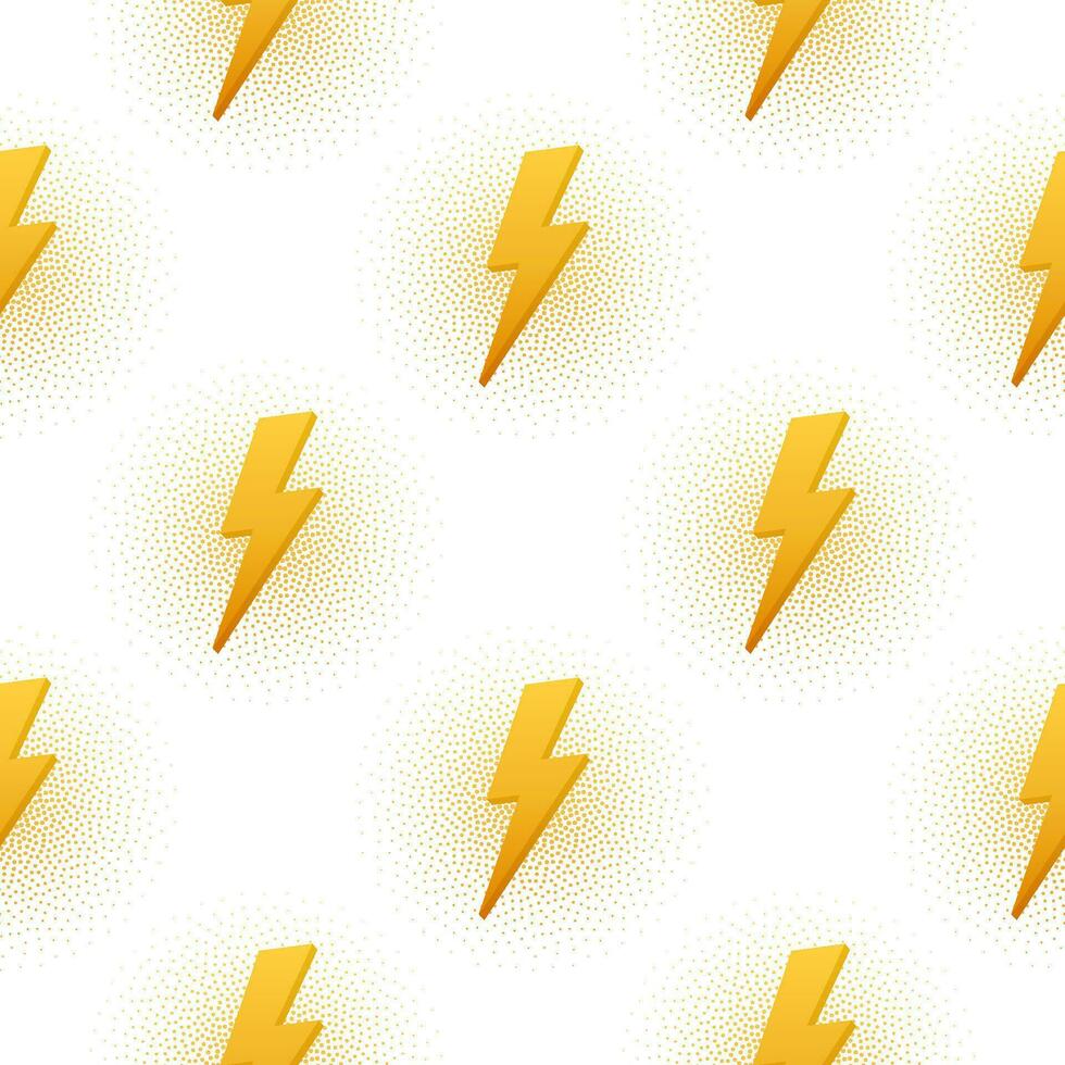 Set Lightning bolt dolts style. Thunder bolt, lighting strike expertise. Vector illustration