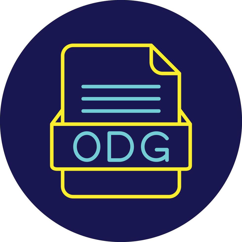 ODG File Format Vector Icon 29927666 Vector Art at Vecteezy