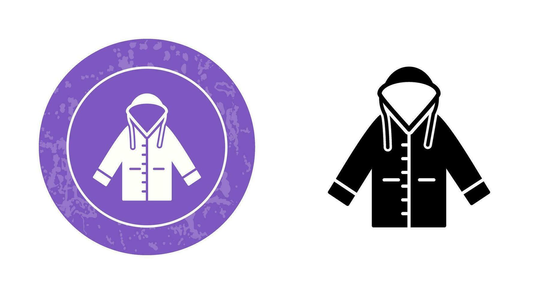 Raincoat Vector Icon