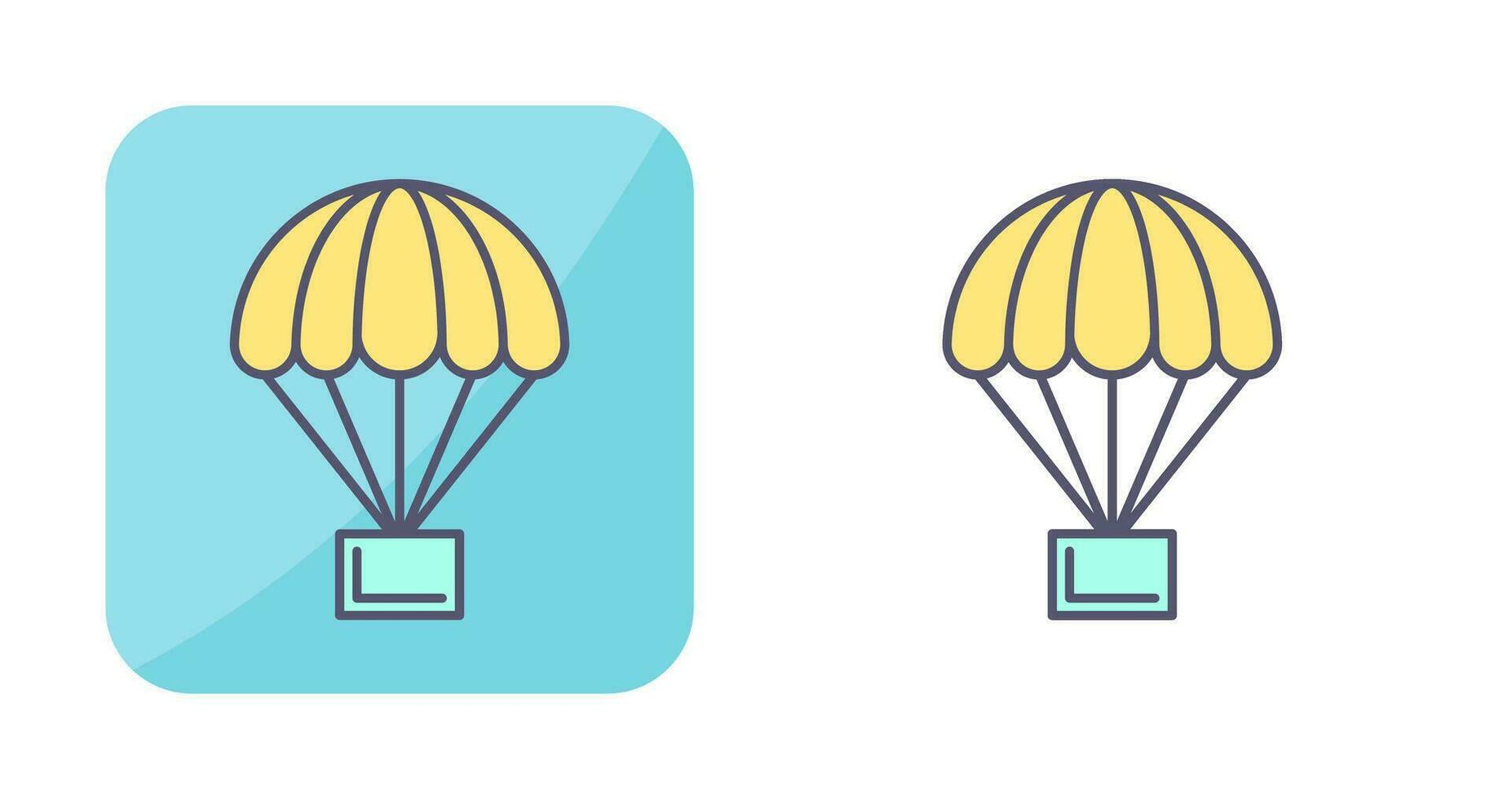 Parachute Vector Icon