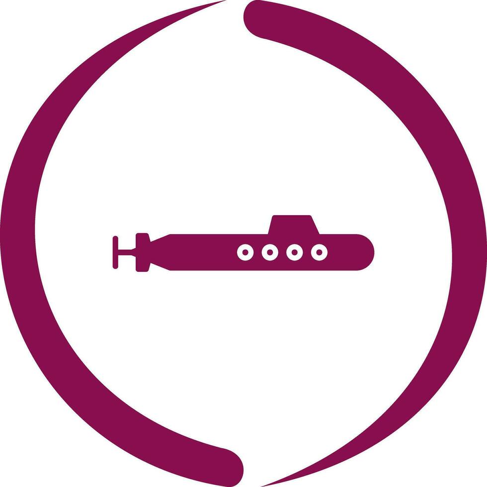 Submarine Vector Icon
