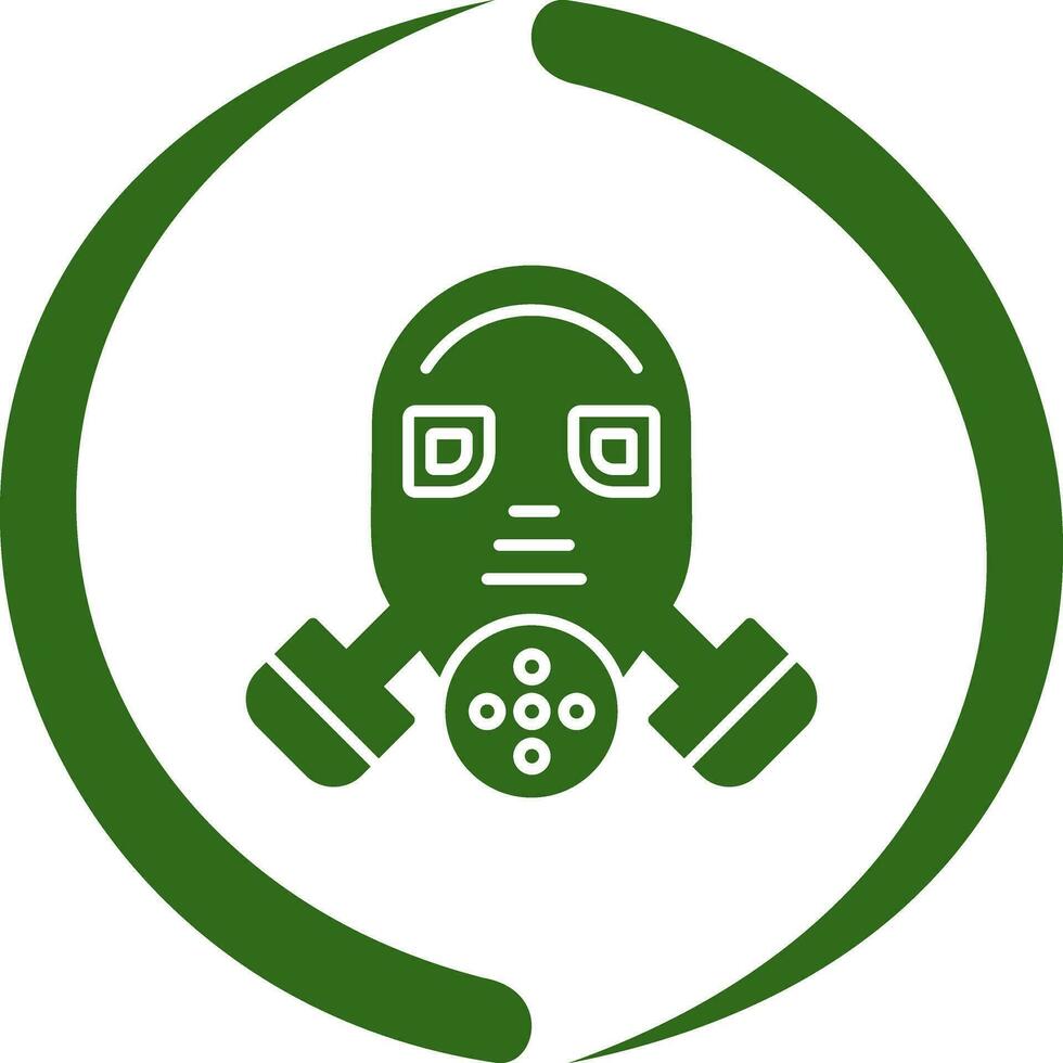 Gas Mask Vector Icon