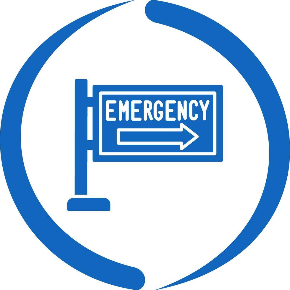 Emergency Sign Vector Icon