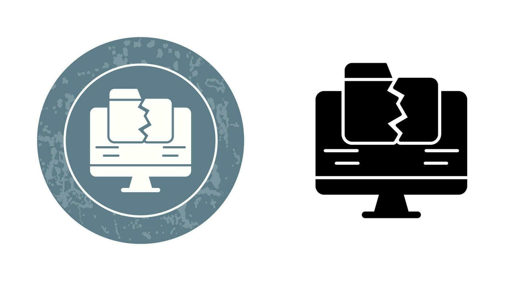 Data Loss Vector Icon