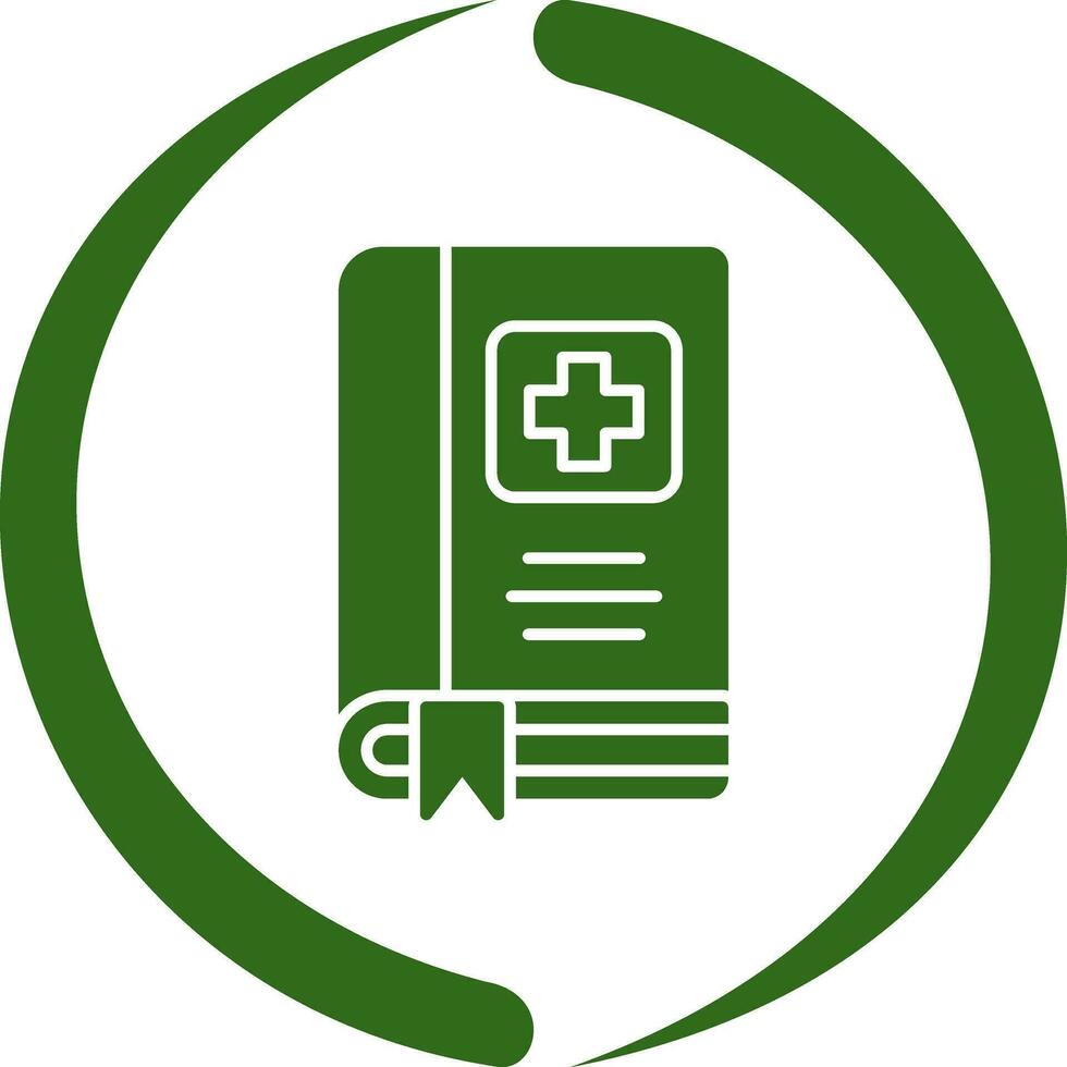 Medical Book Vector Icon