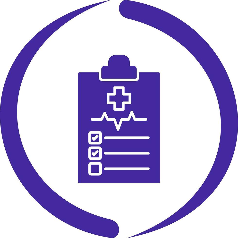 Medical History Vector Icon