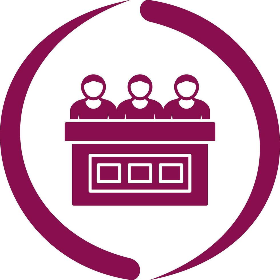 Jury Vector Icon