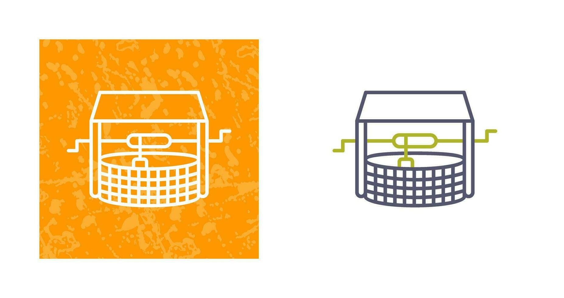 Water Well Vector Icon
