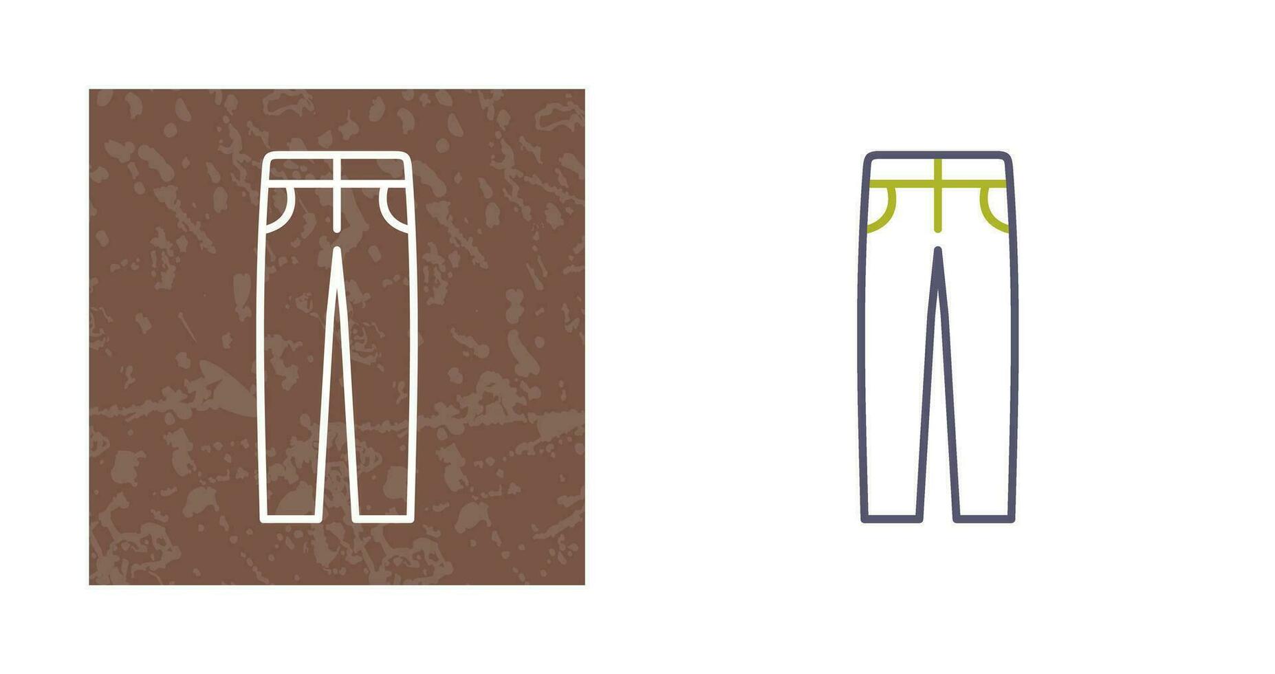 Men's Pants Vector Icon