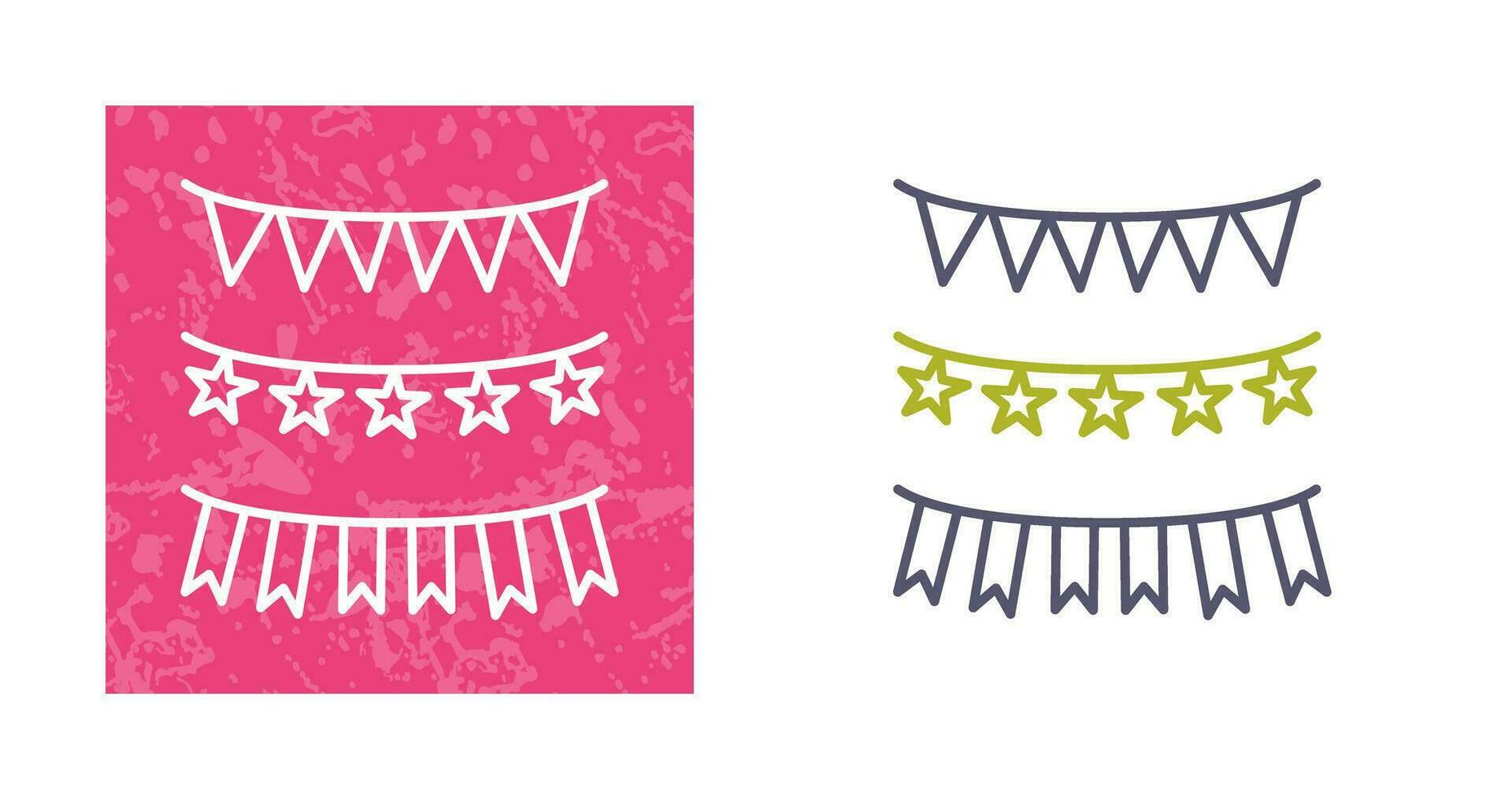 Garlands Vector Icon