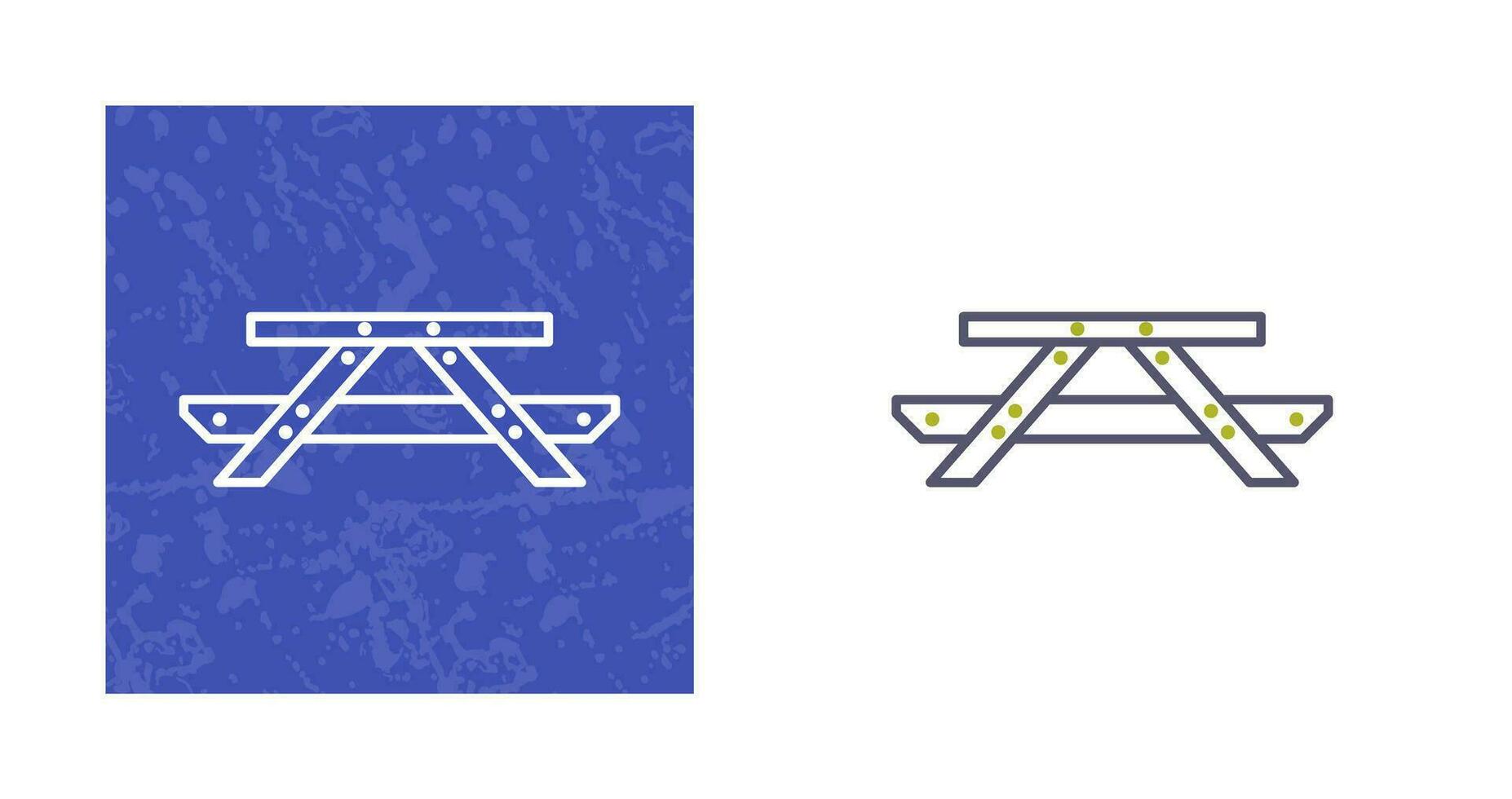 Picnic of Table Vector Icon