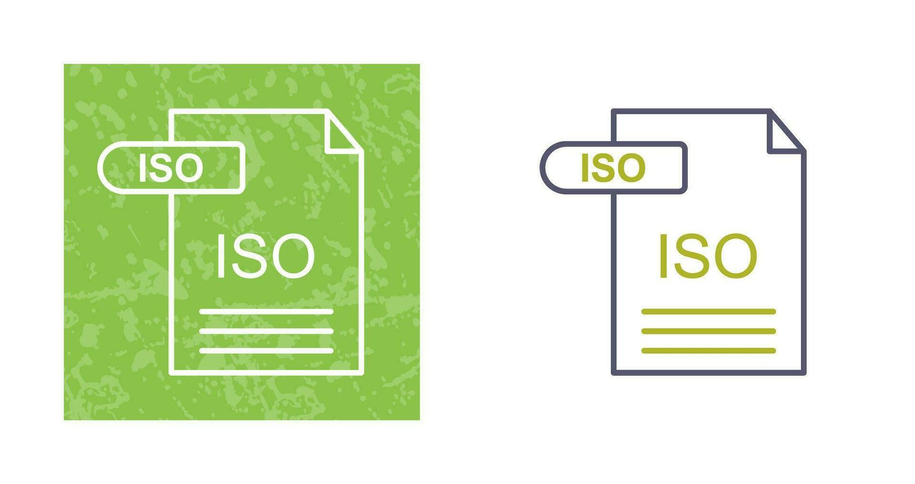 ISO Vector Icon