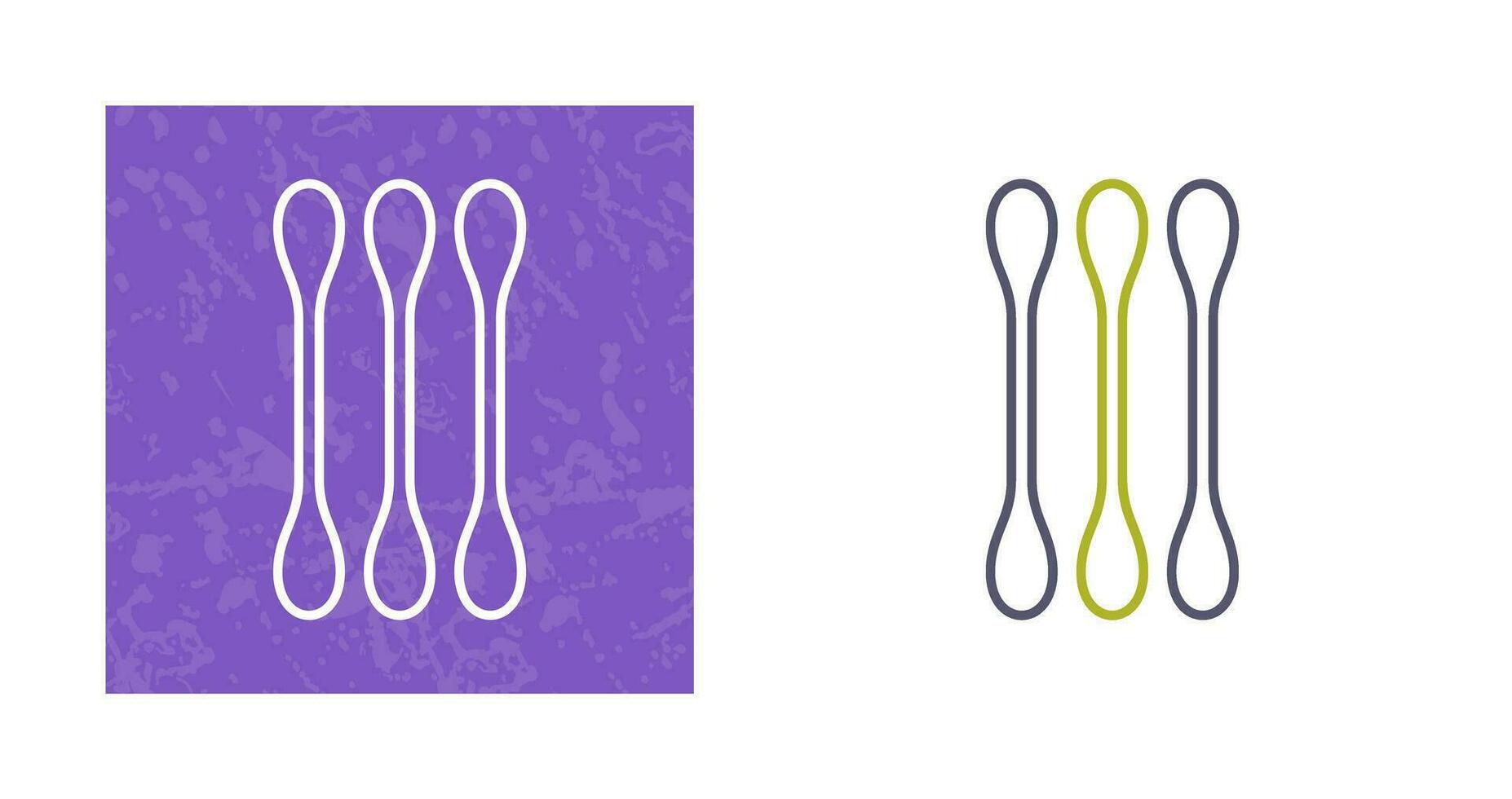 Cotton Bud Vector Icon