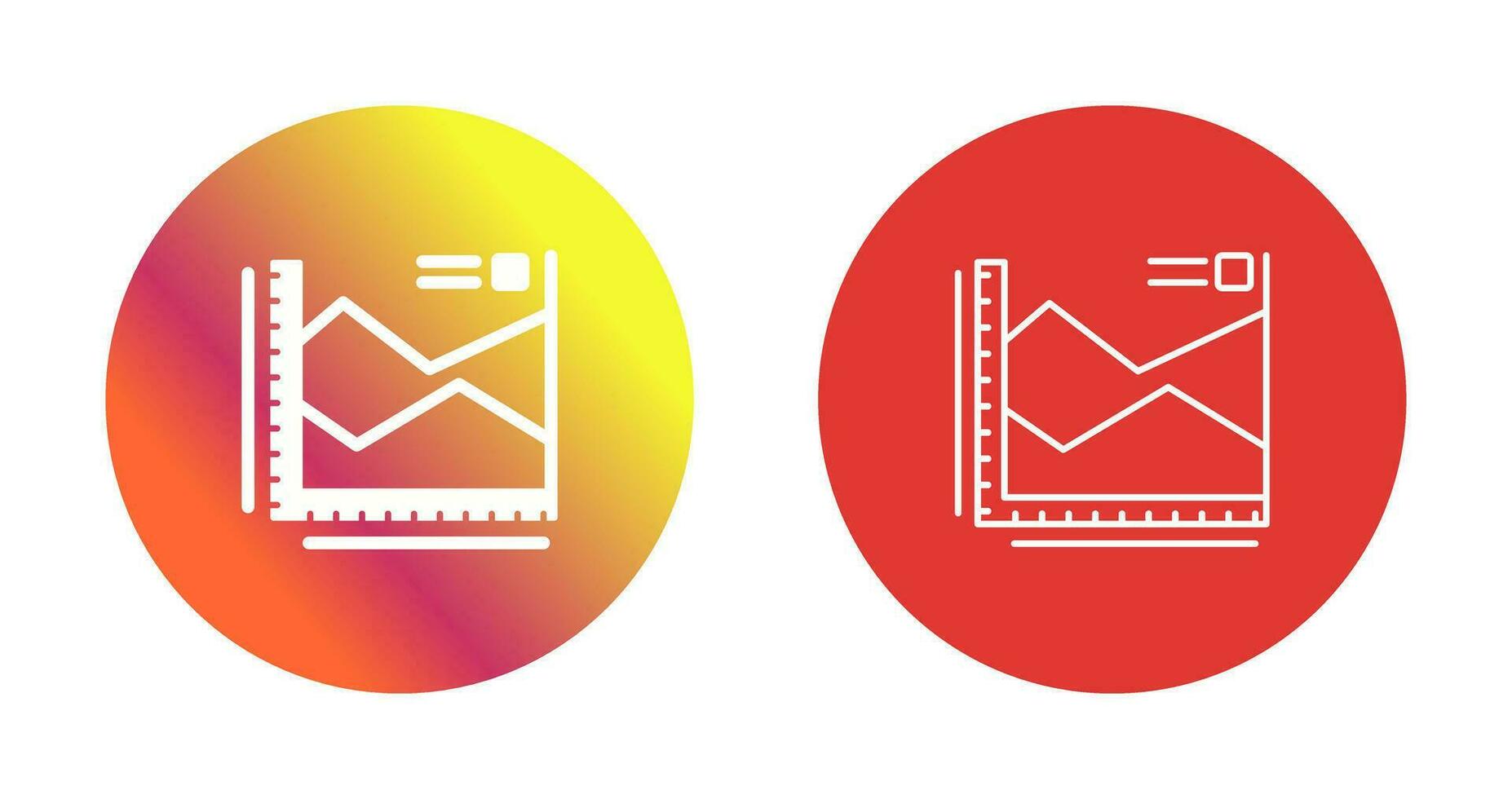 Spline Chart Vector Icon