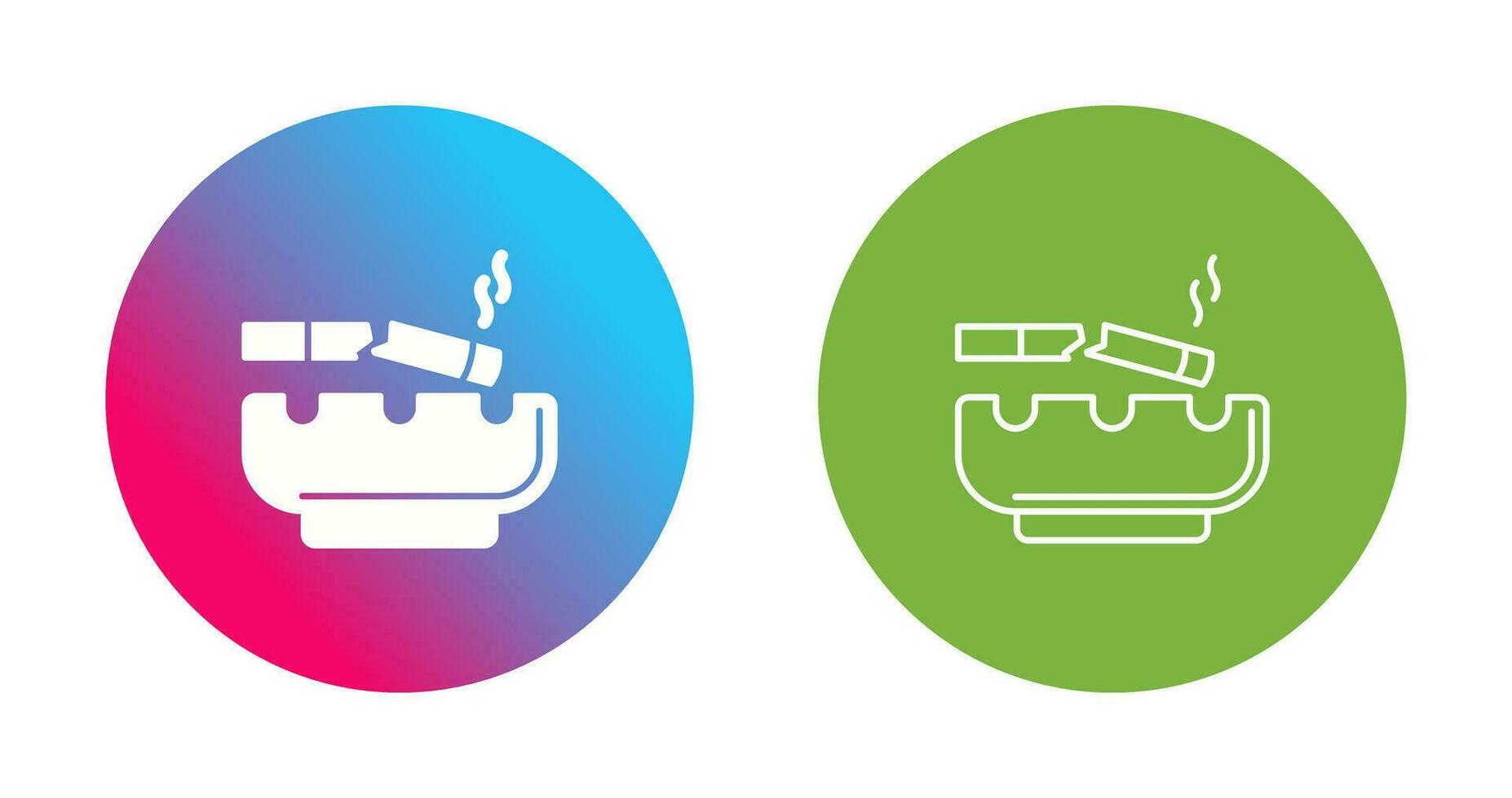 Broken Cigarette Vector Icon