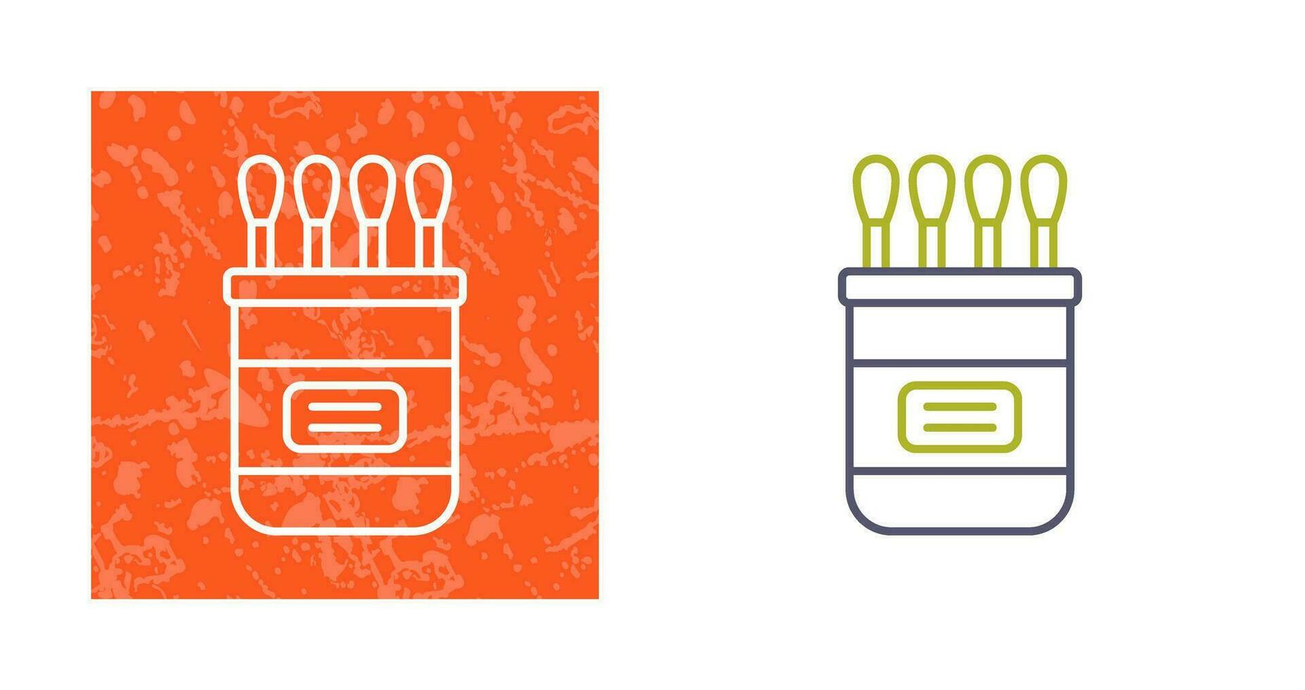 Cotton buds Vector Icon