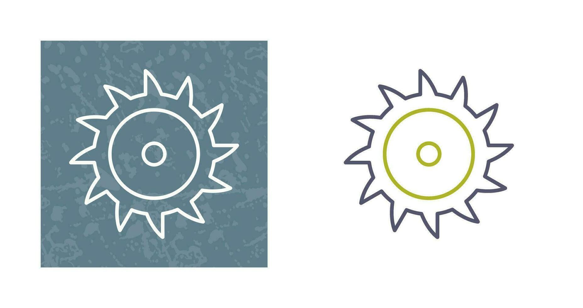 Saw Blade Vector Icon