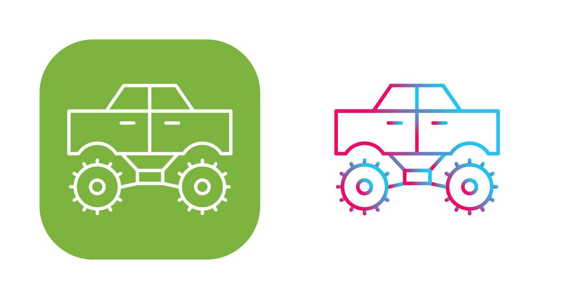 Monster Truck Vector Icon