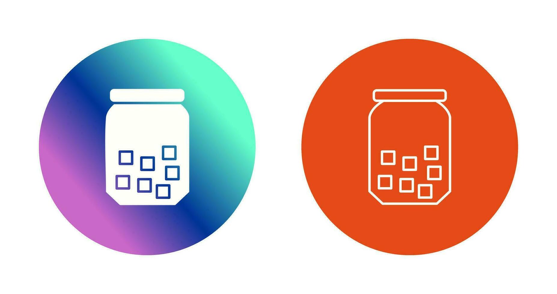 Sugar Bottle Vector Icon