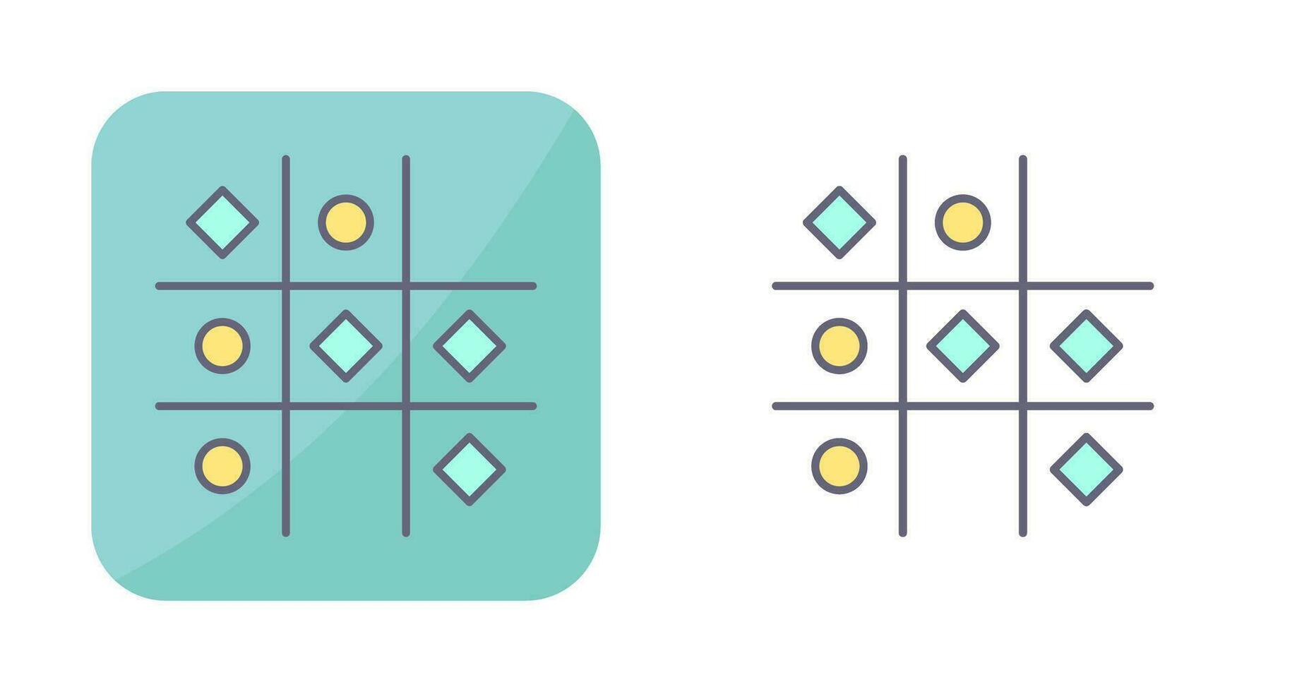 Tic Tac Toe Vector Icon