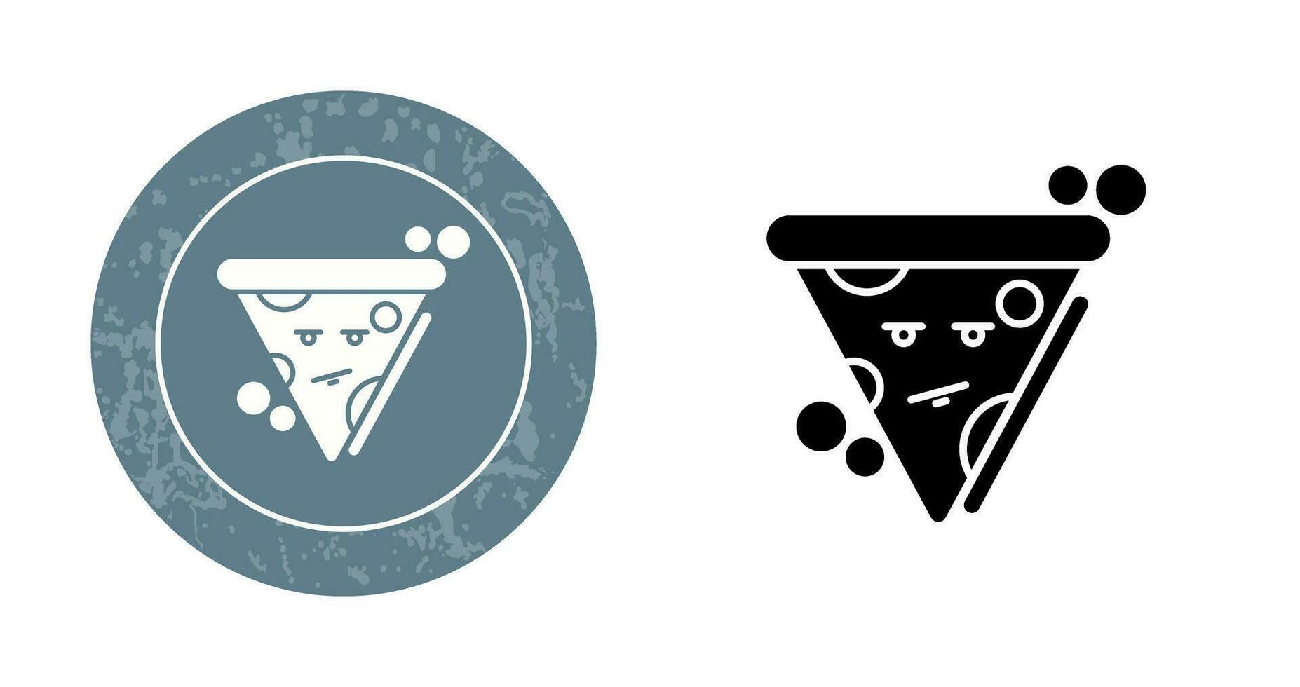 icono de vector de pizza