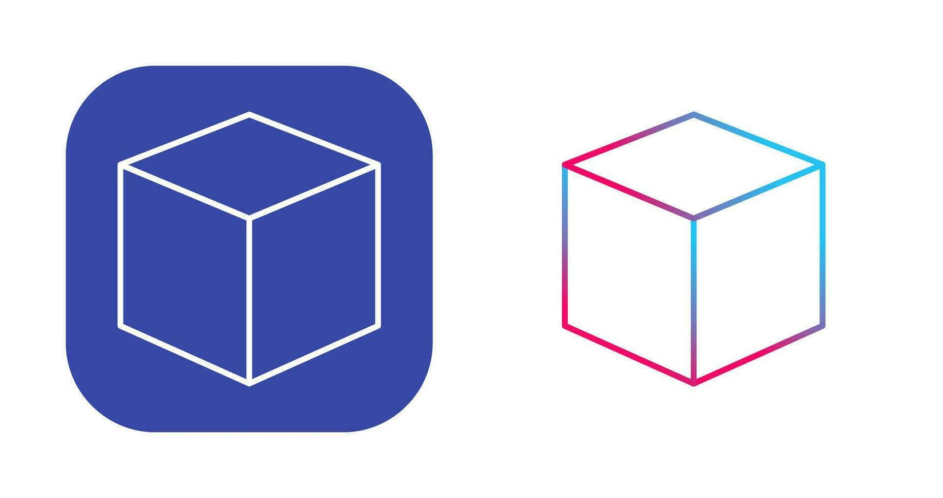 Cubic Design Vector Icon