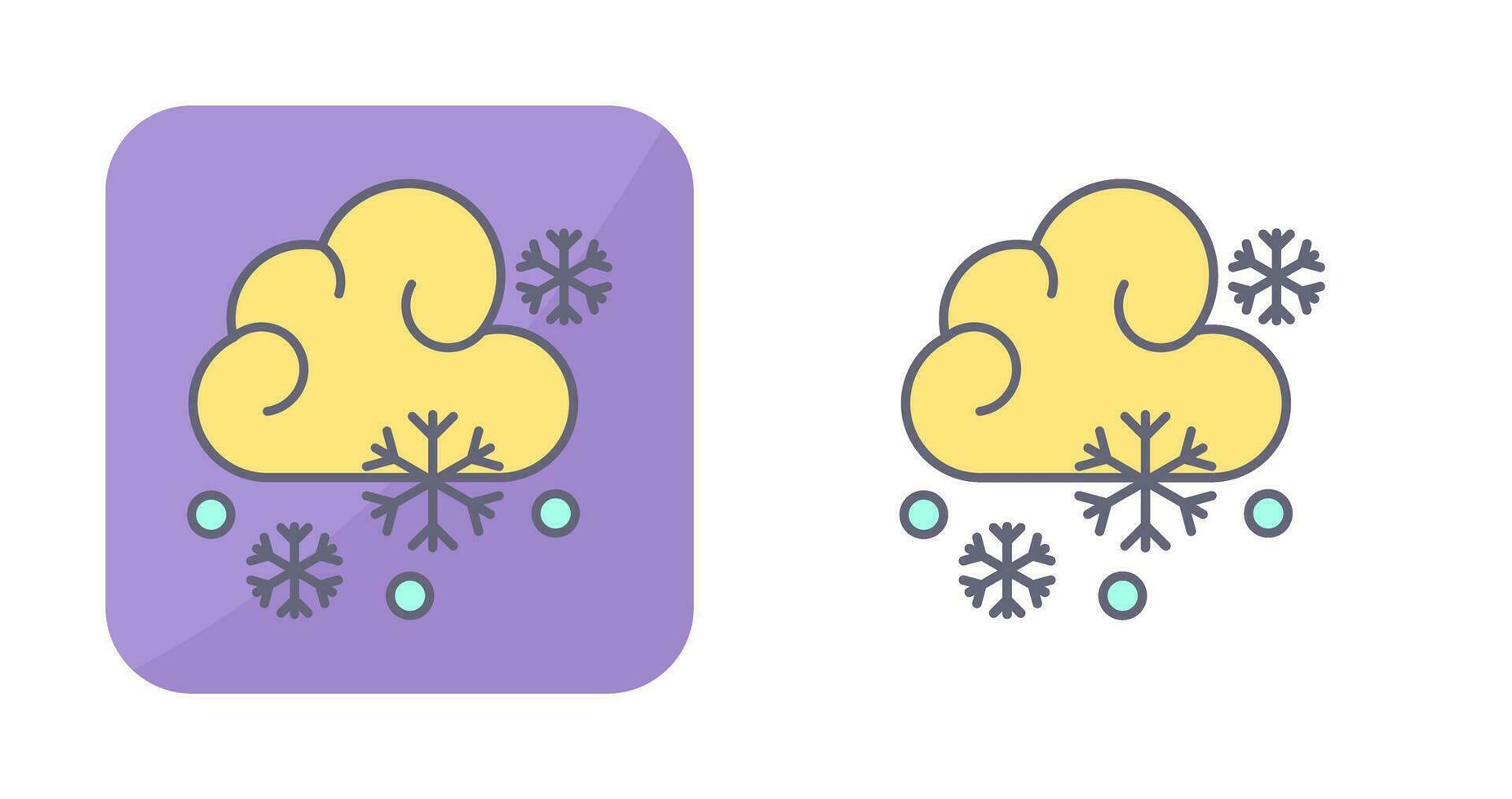 Snowy Vector Icon