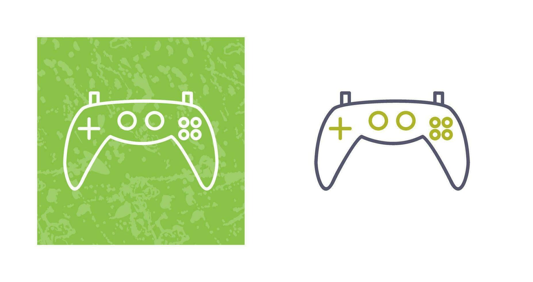 icono de vector de consola de juegos único