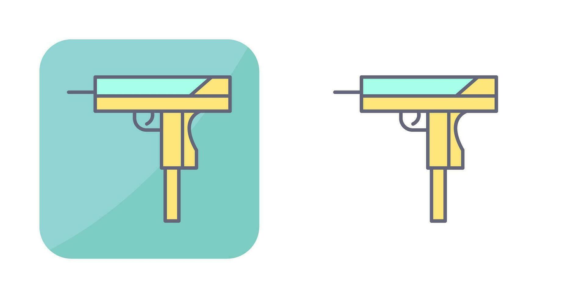 Unique Gun Vector Icon