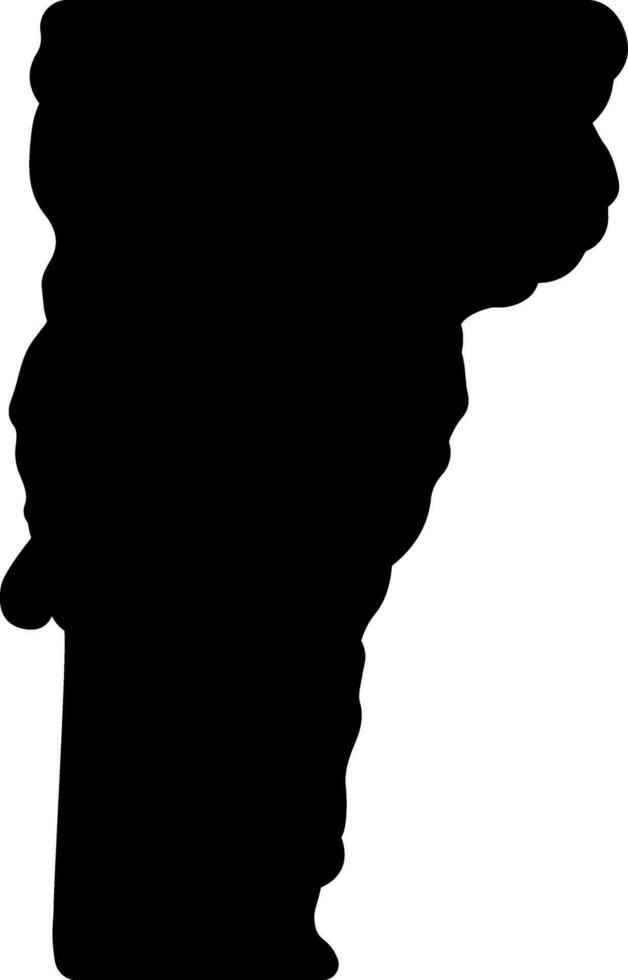 solid icon for vermont vector