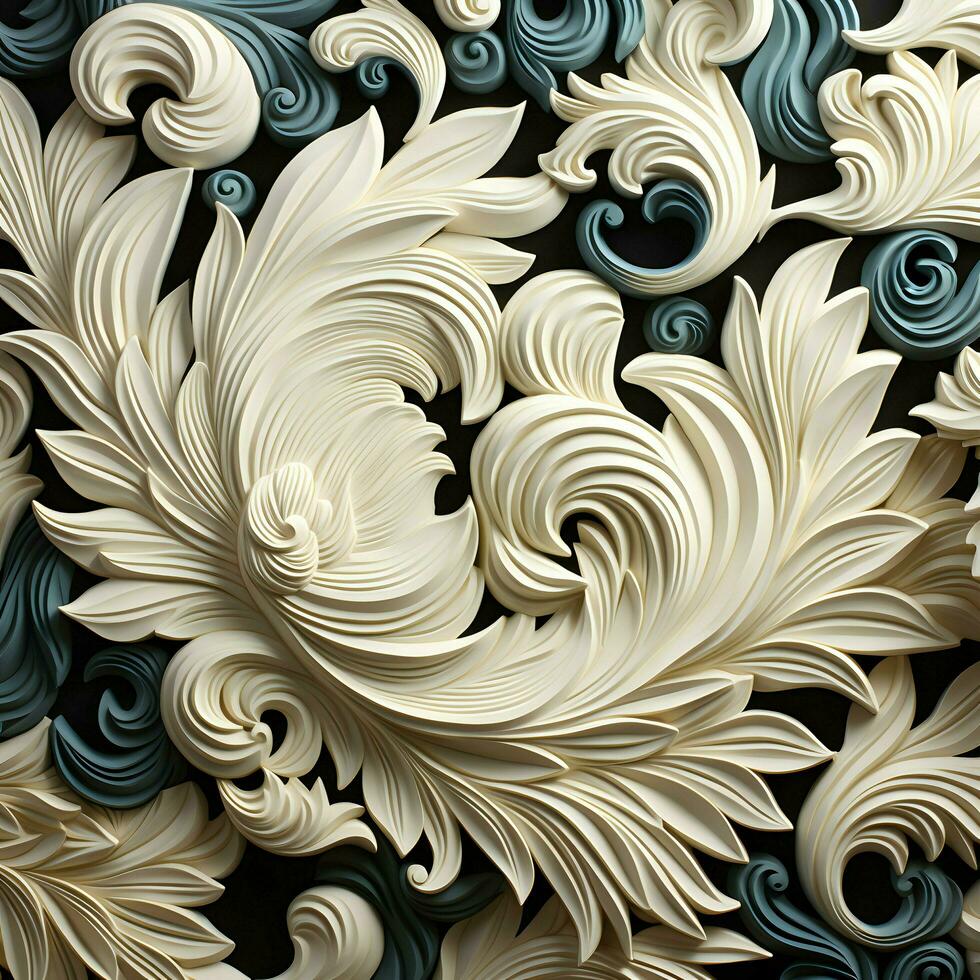 abstract flower pattern photo