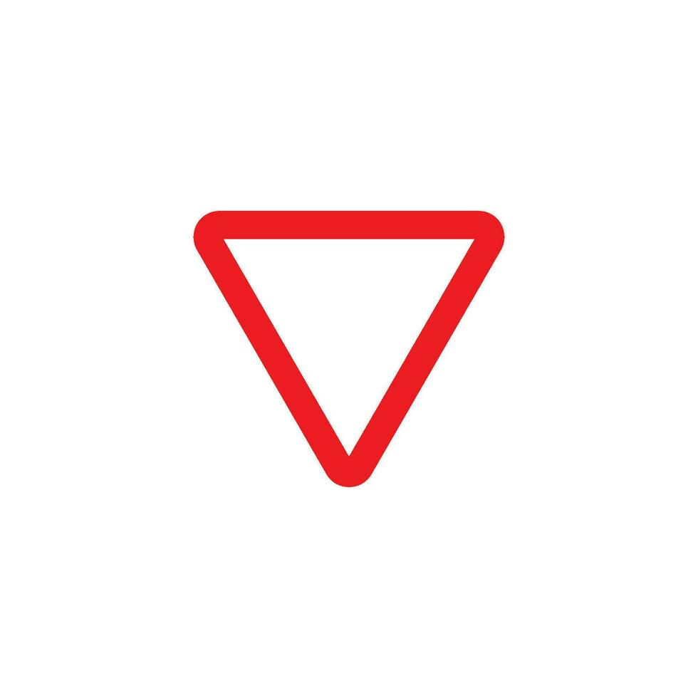 road sign icon vector