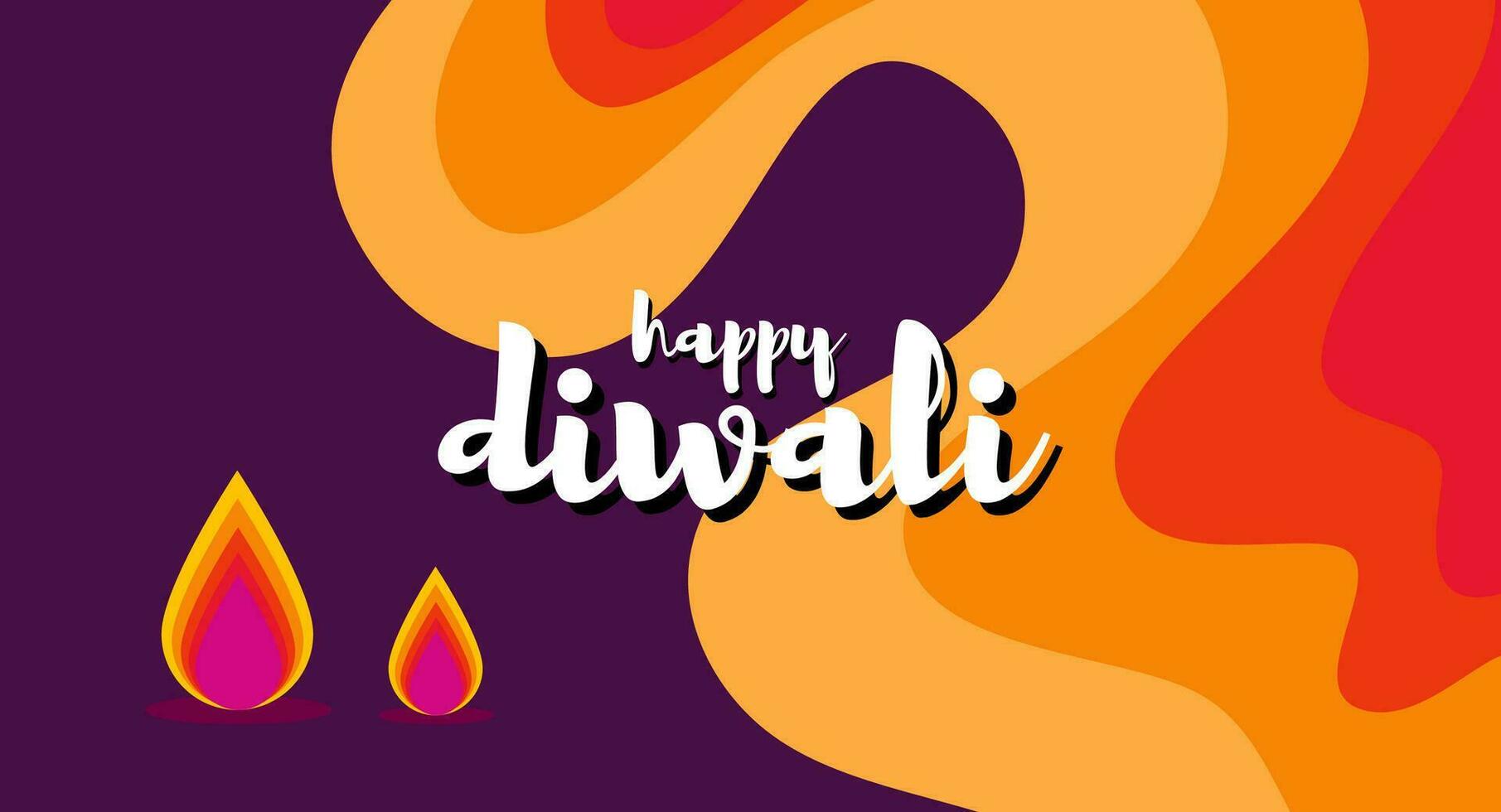 happy diwali festival background. diwali background design for banner, poster, flyer, website banner, vector