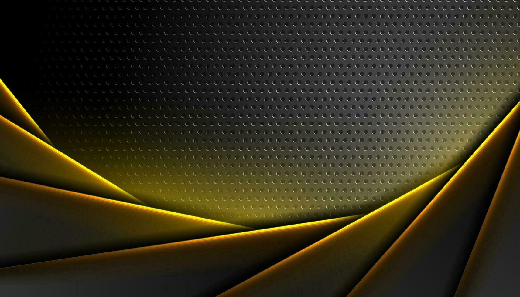 Futuristic technology abstract background with neon glowing lines vector