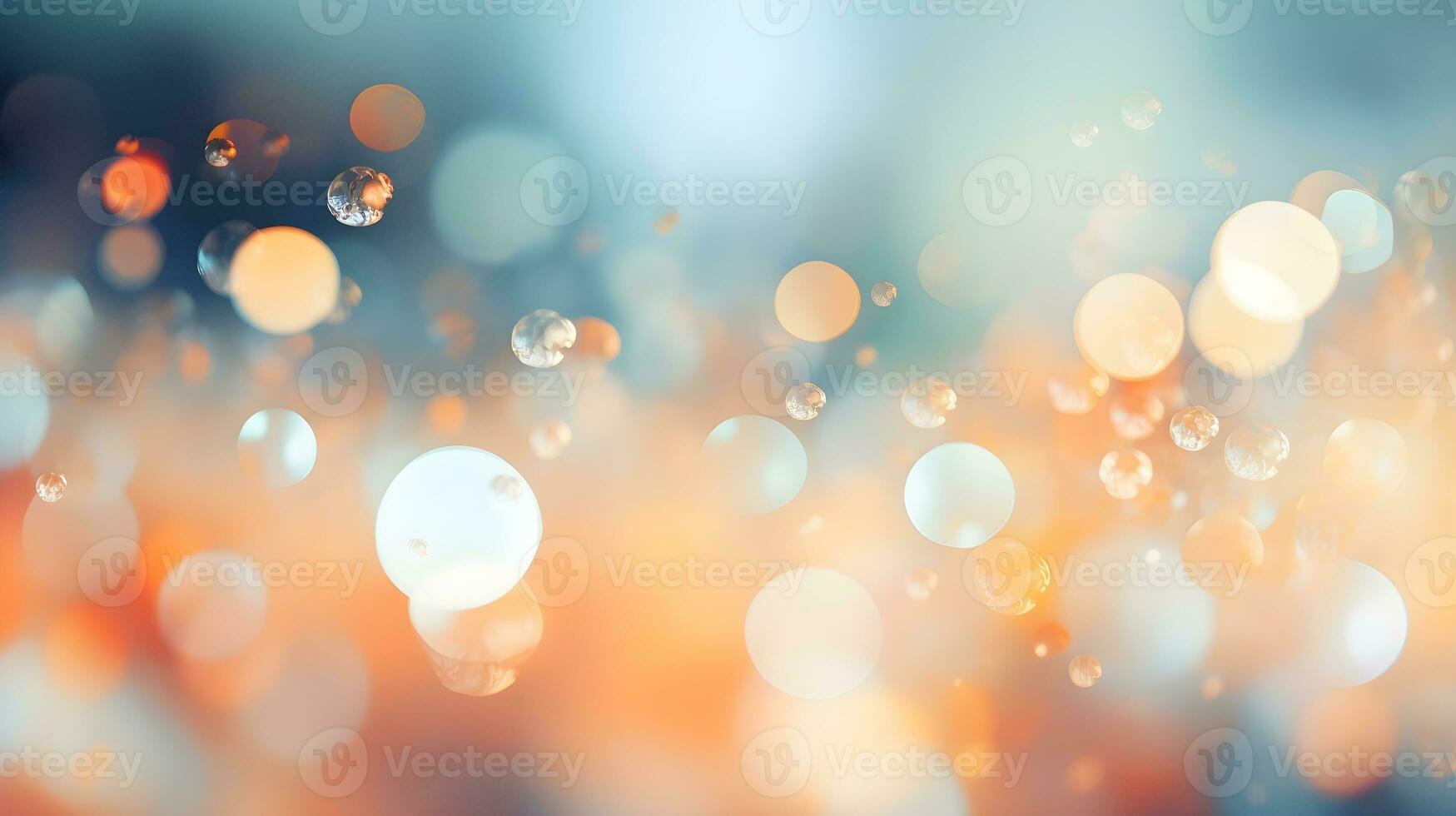 Abstract Blurred Bokeh Light Background photo