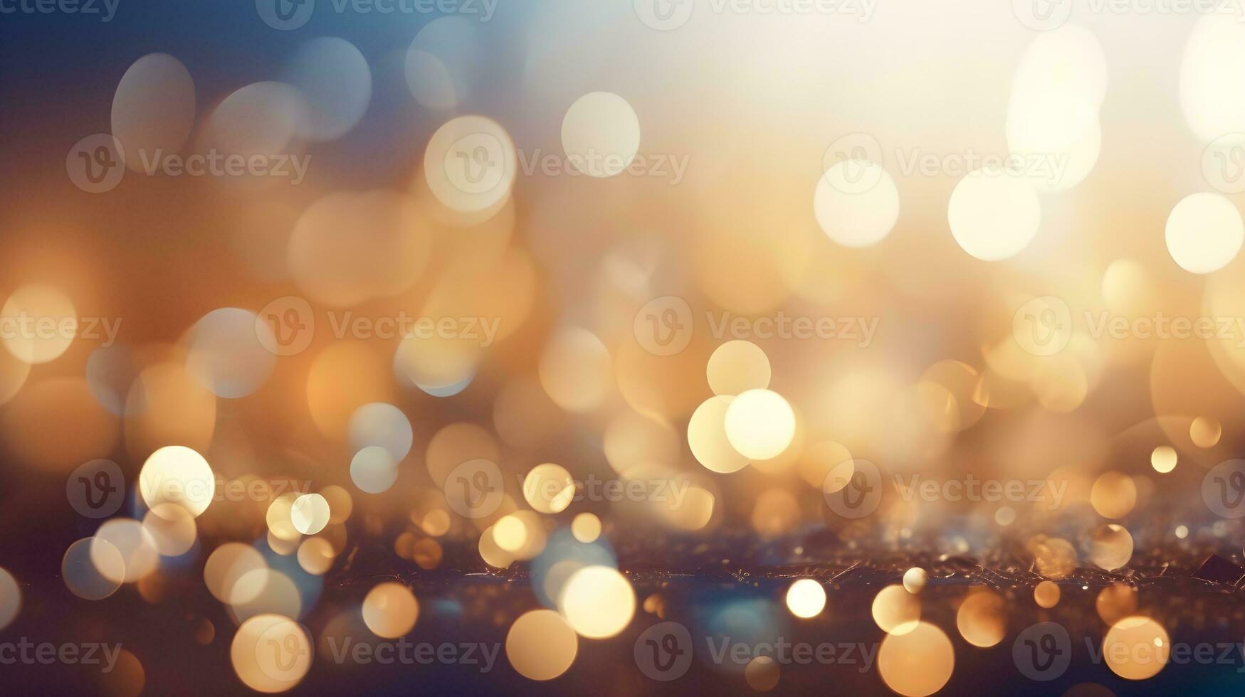 Abstract Blurred Bokeh Light Background photo