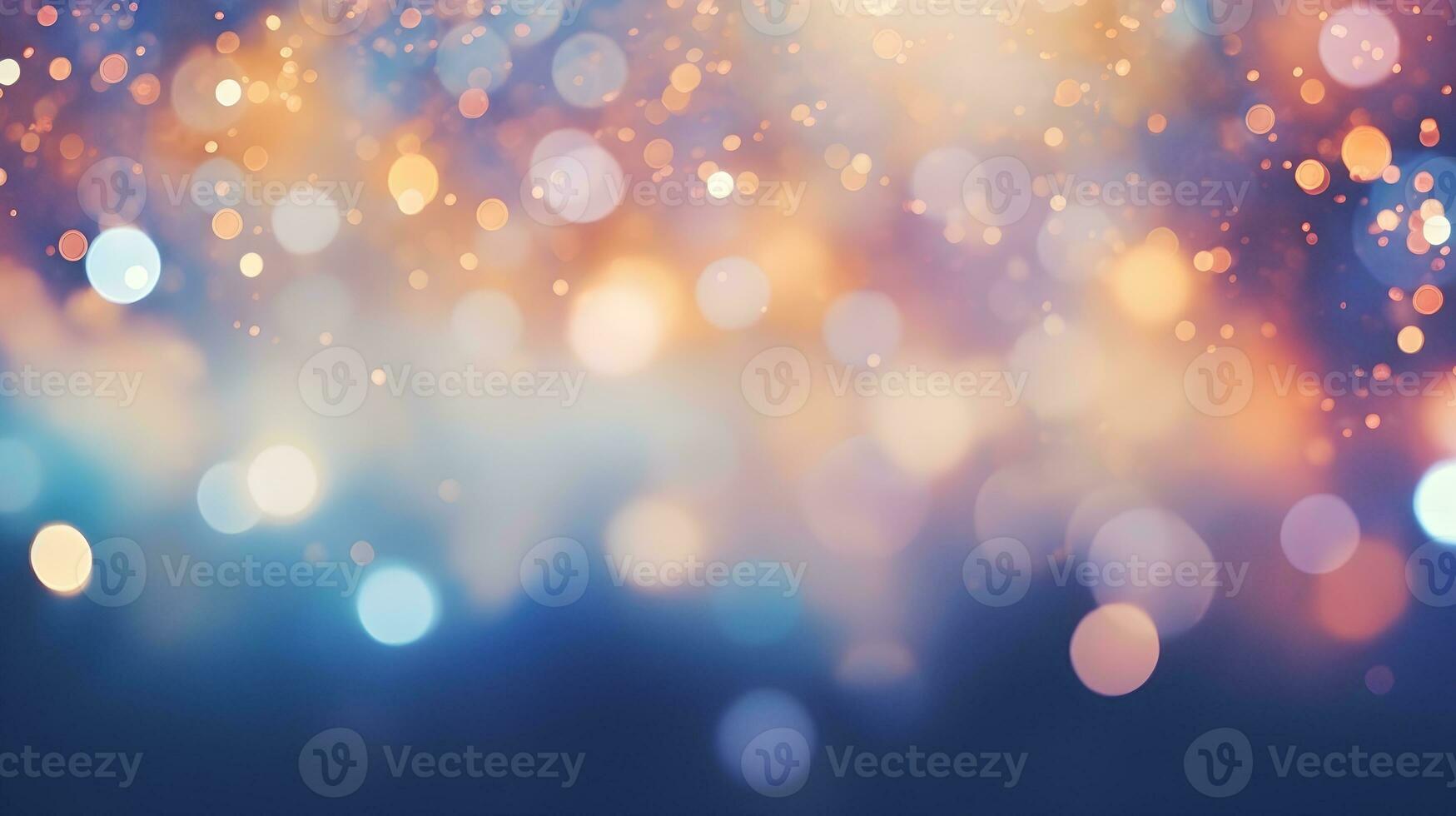 Abstract Blurred Bokeh Light Background photo