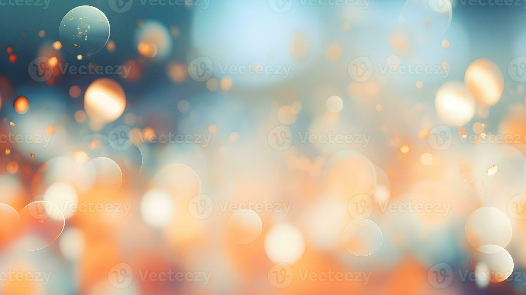 Abstract Blurred Bokeh Light Background photo