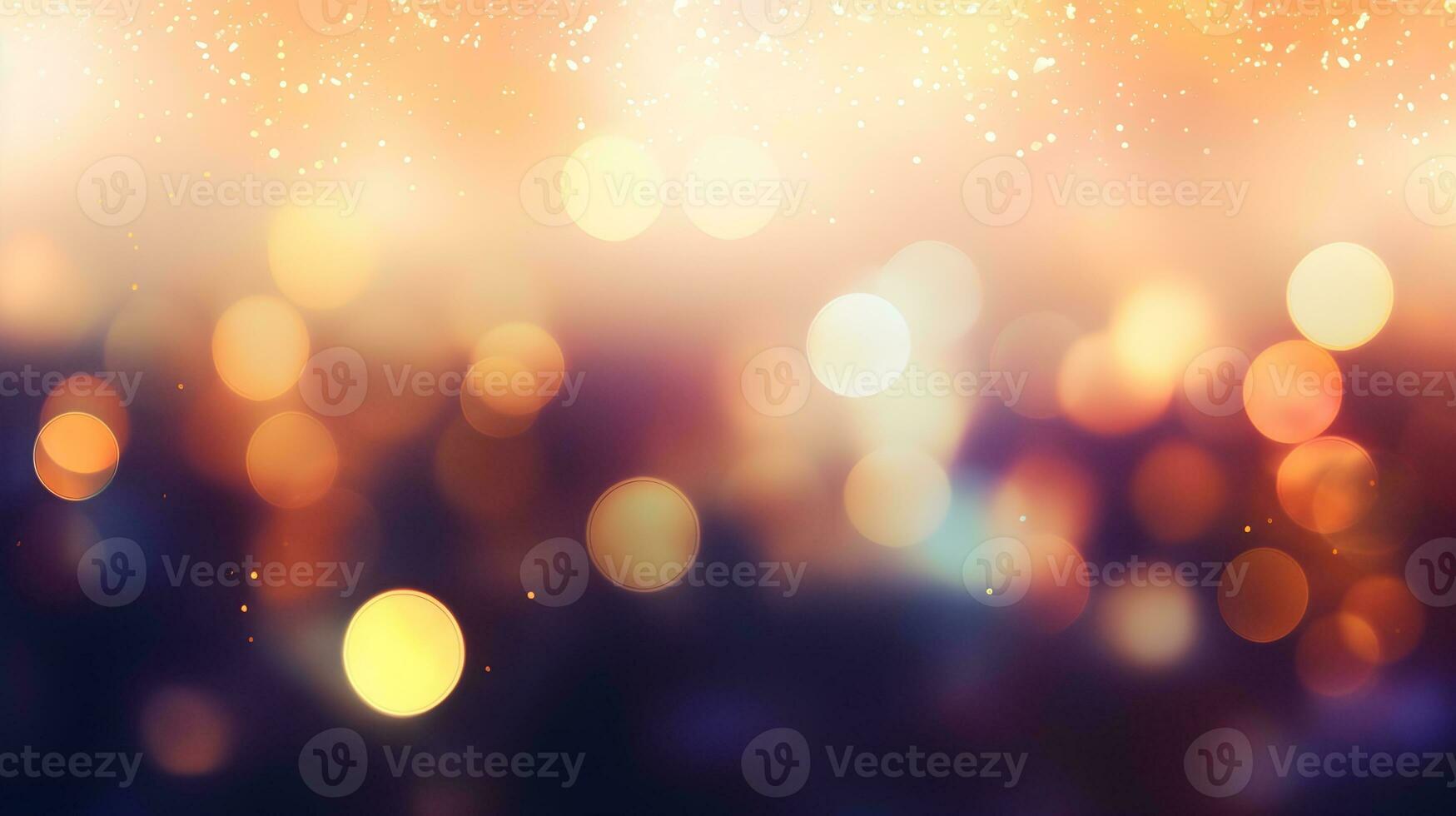 Abstract Blurred Bokeh Light Background photo