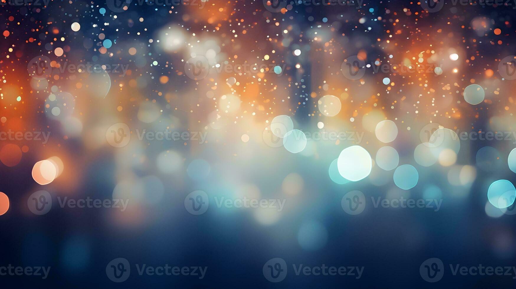 Abstract Blurred Bokeh Light Background photo